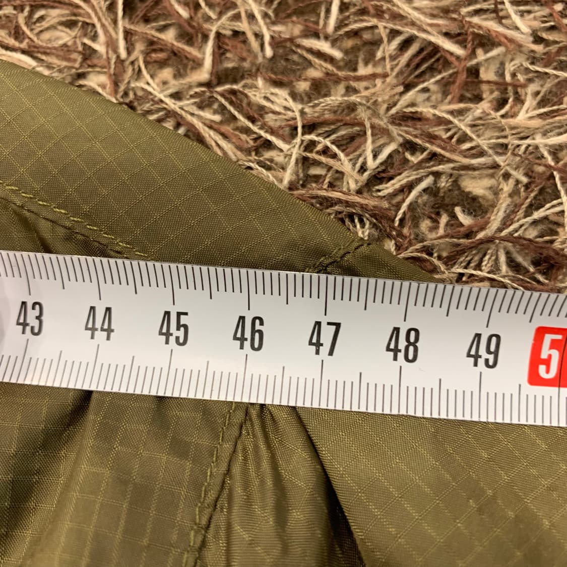 XL 펜필드 카키 나일론 봄버 자켓 상품이미지7