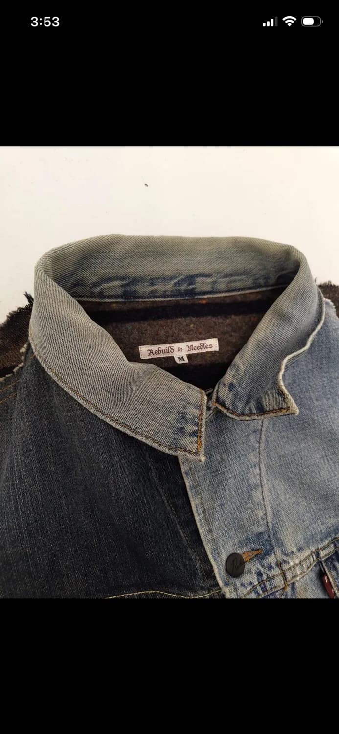 Rebuild by needles 리버시블 데님 자켓 상품이미지1