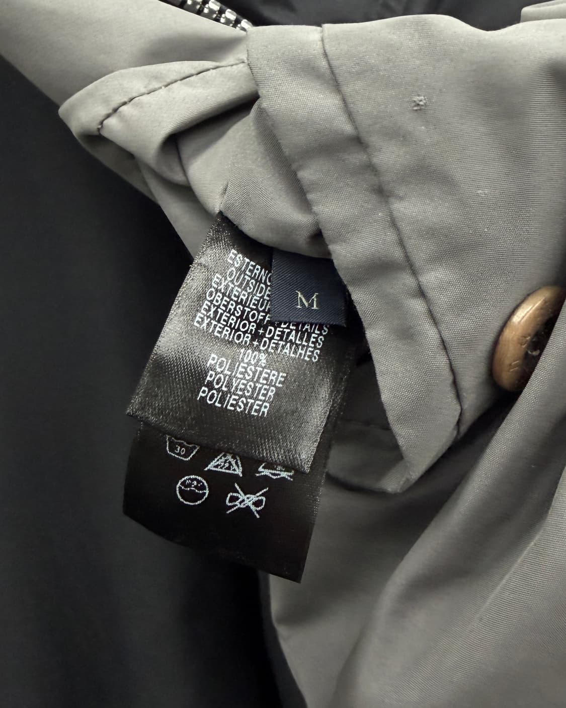 에르메네질도 제냐 스포츠 90s 폴리쉘 집업 자켓 상품이미지7