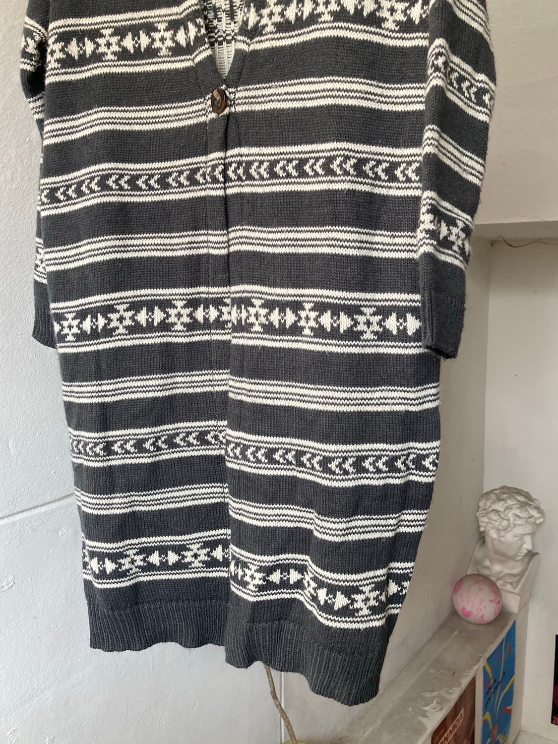 나바호 도톰 롱가디건 상품이미지3