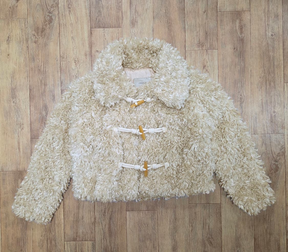 런던플랏(LONDONFLAT) 더플 퍼자켓 프리사이즈 새상품 상품이미지3