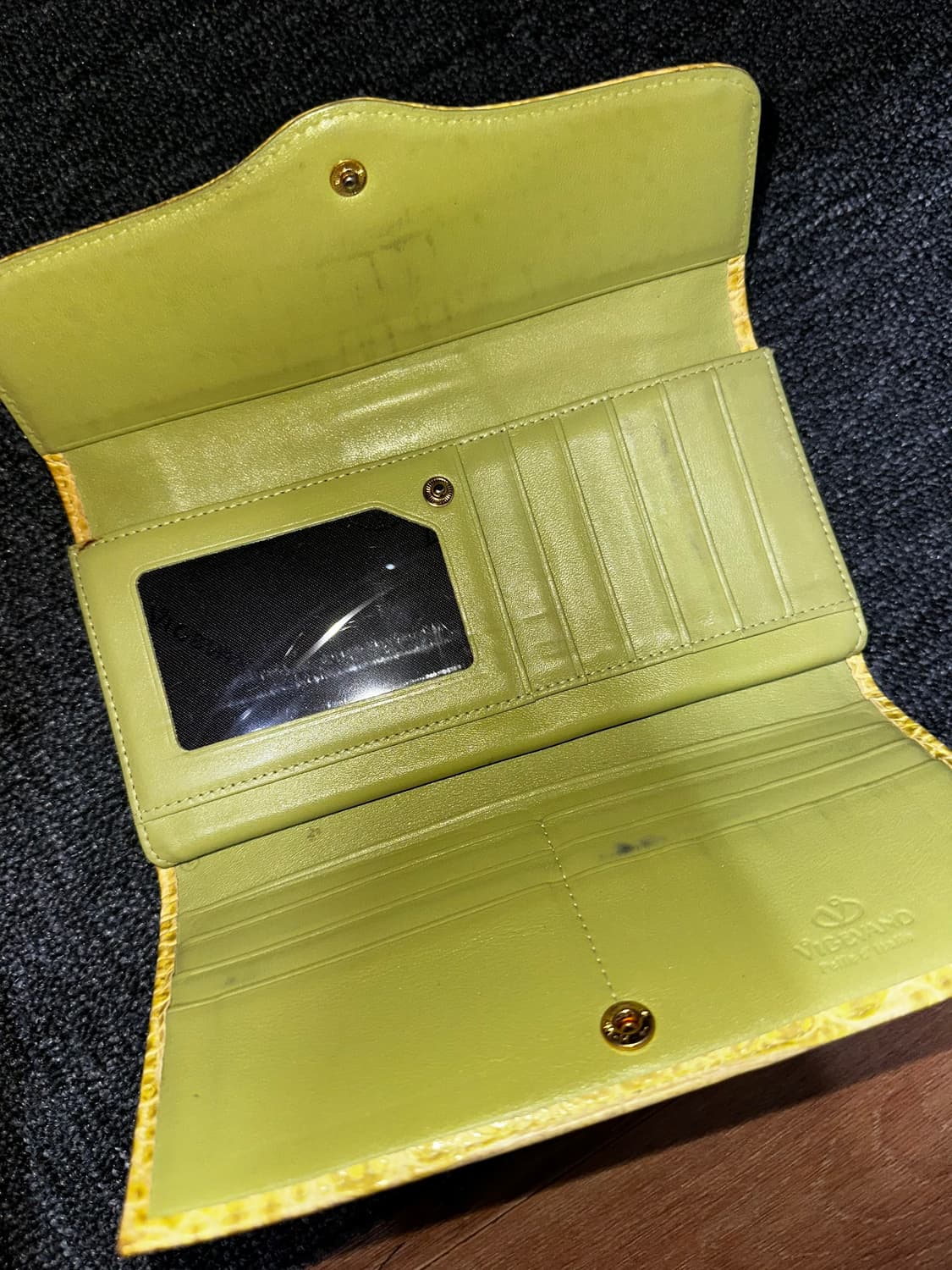 옐로우 장지갑 상품이미지2