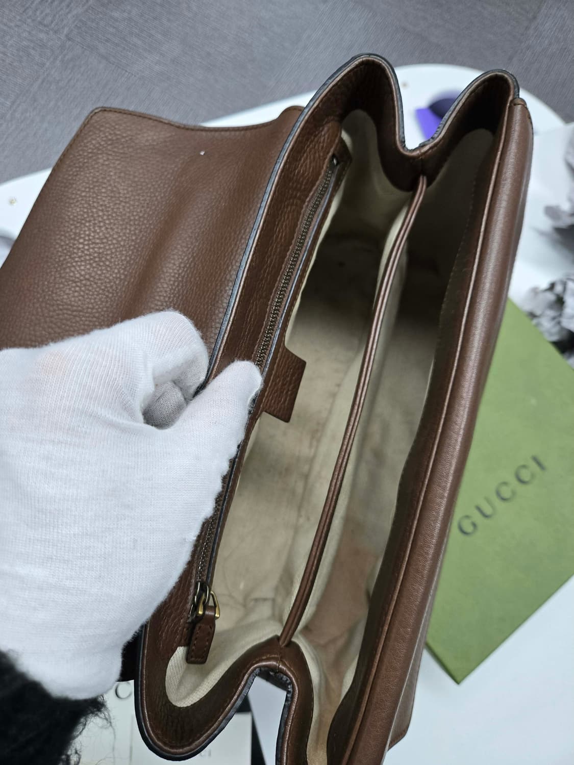 [50%세일] 구찌 마몬트 브라운 숄더백 상품이미지6