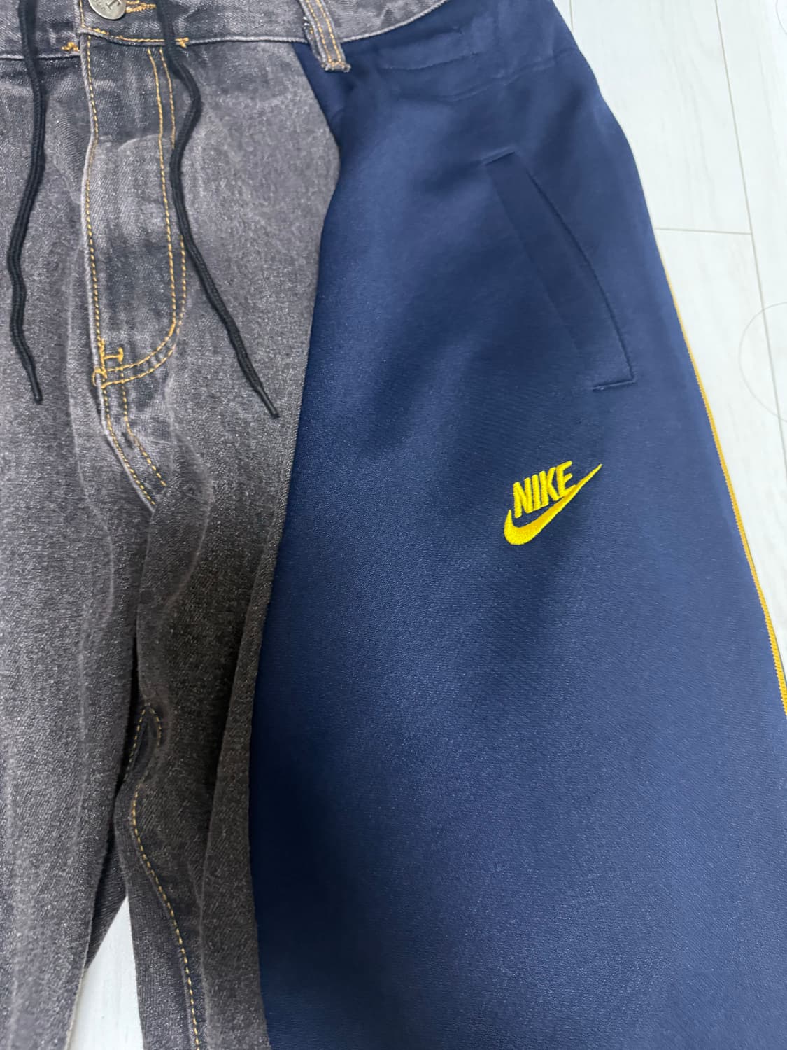 나이키 커스텀 데님 조거팬츠 상품이미지2