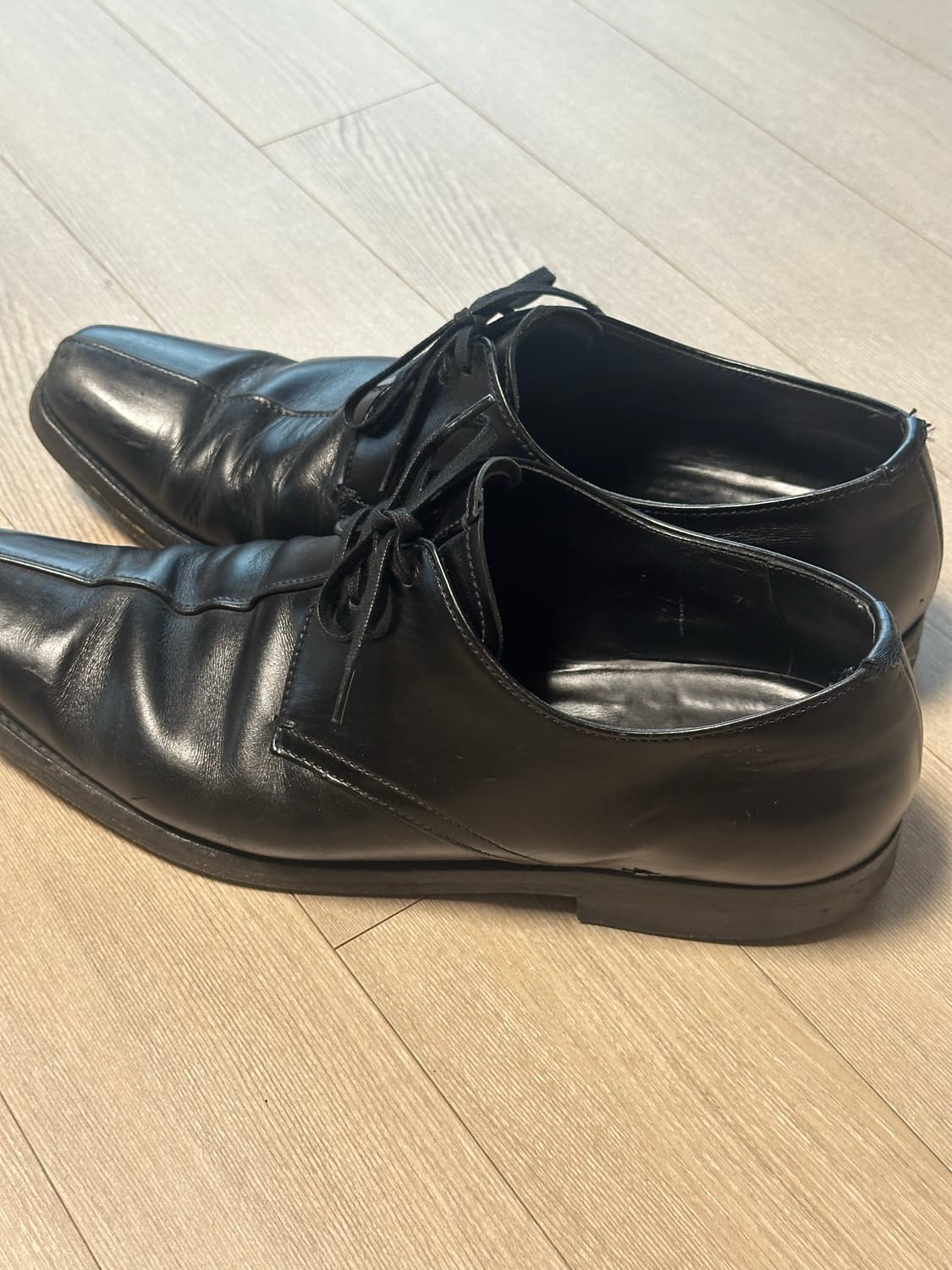 (UK7.5) 프라다 빈티지 스플릿 더비 상품이미지2