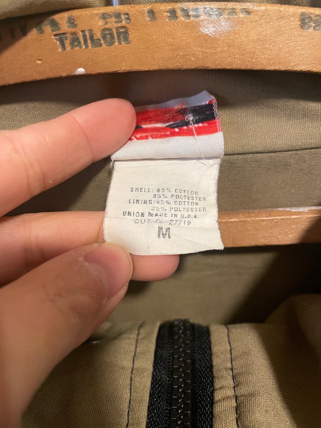 90s Vintage Union Line Work Jacket USA 상품이미지3