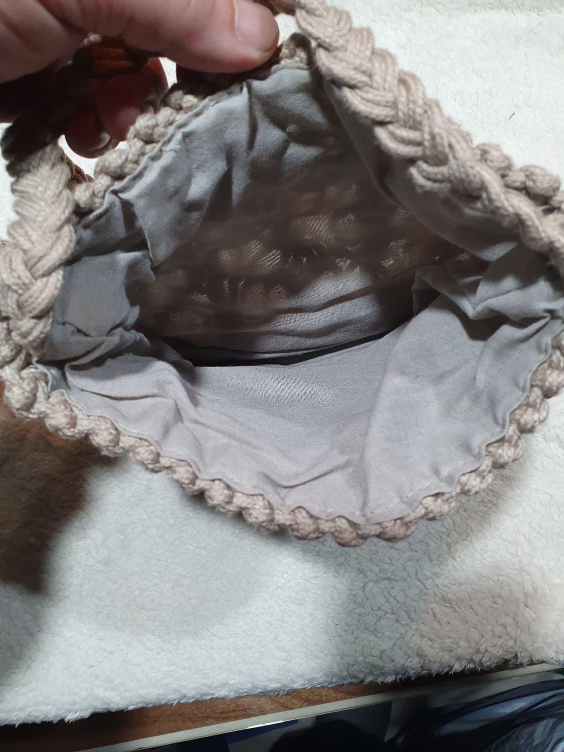 수제 마크라메 크로스백 가방 상품이미지4