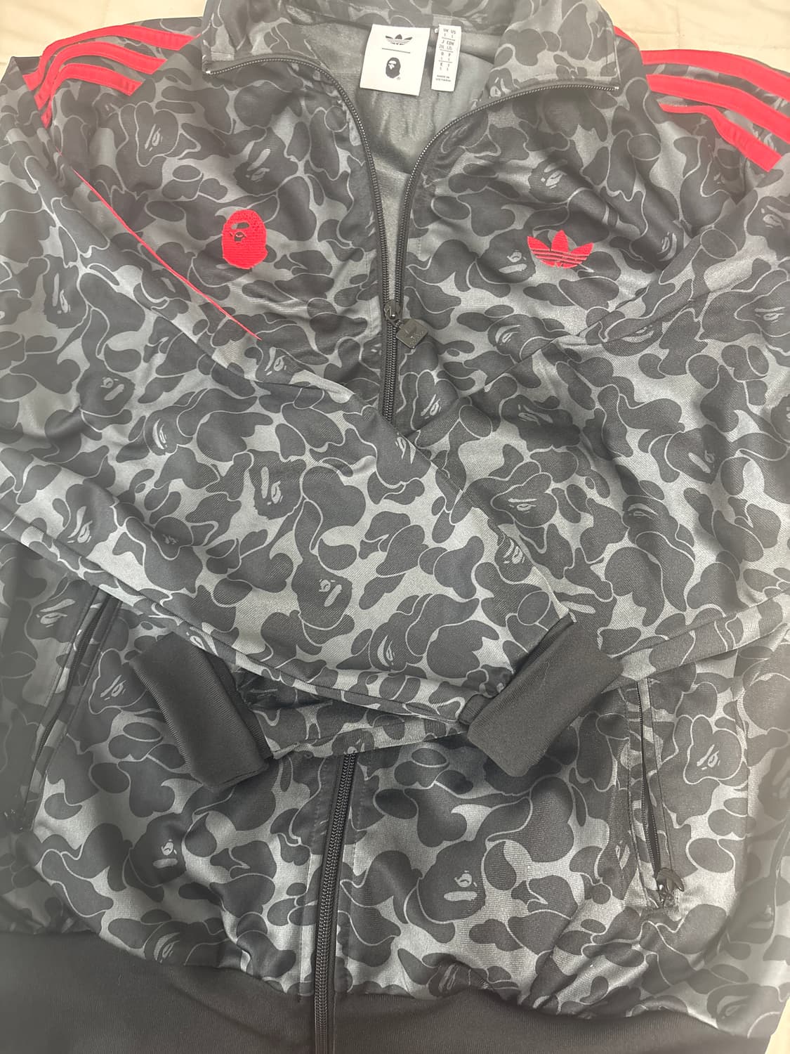 아디다스 베이프 콜라보 트랙탑 상품이미지2