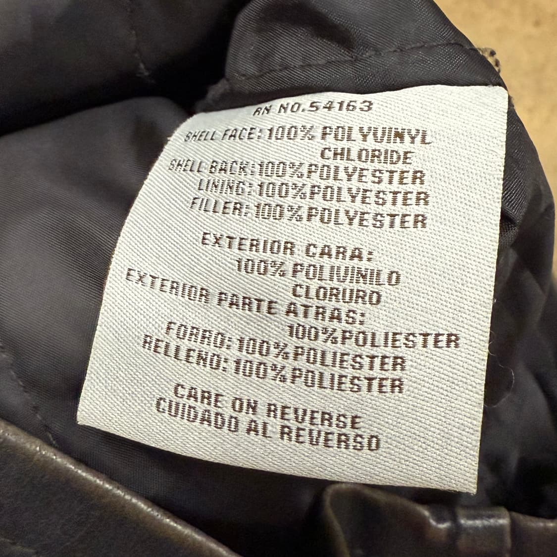 [정품] 리바이스 블랙 레더 라이더 자켓 b16 상품이미지6