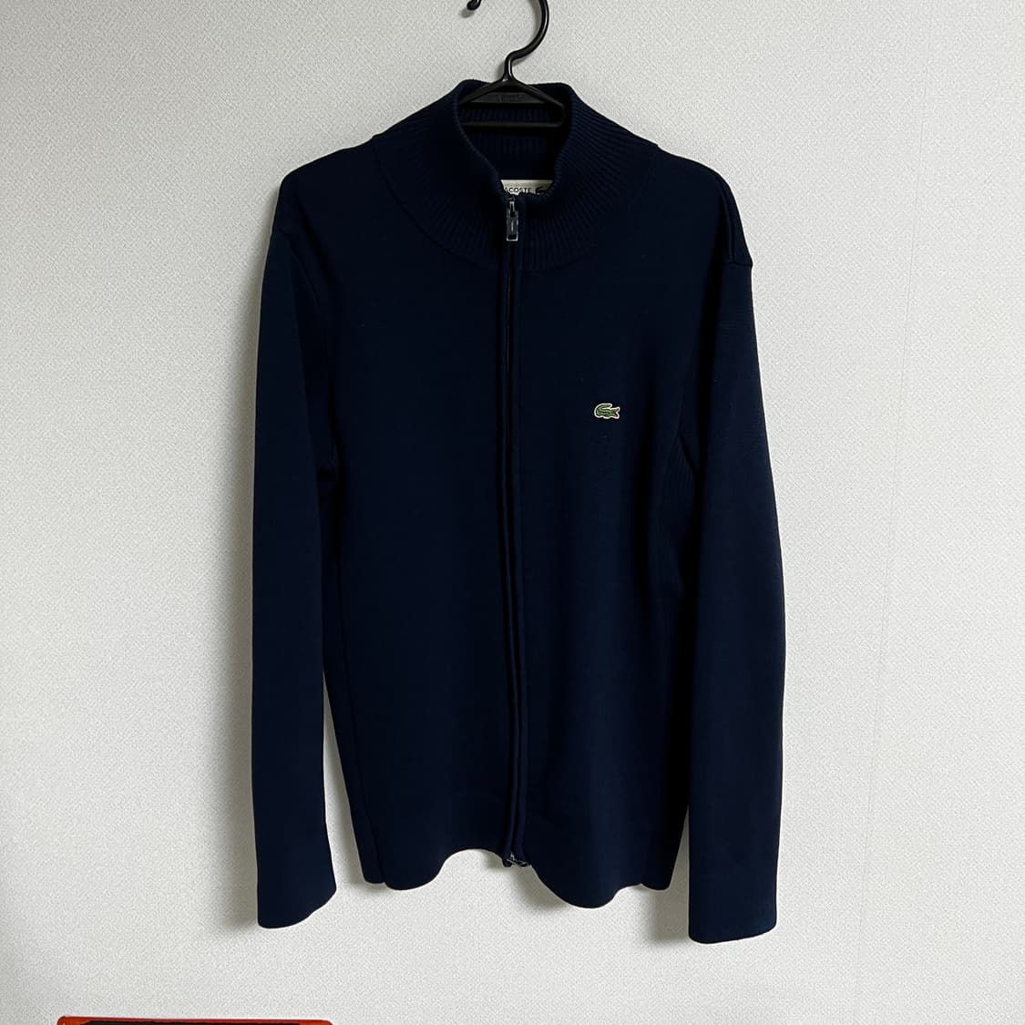 라코스테 울 100% 니트 집업 95 상품이미지1