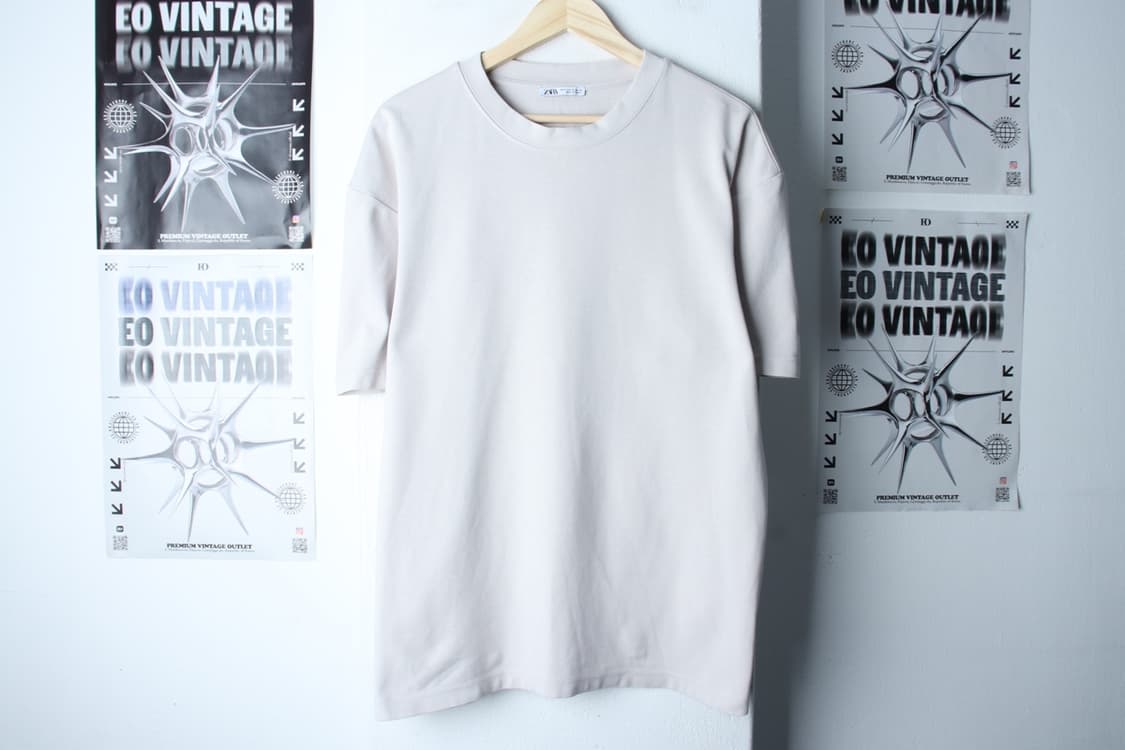 (XL-2XL) 자라 반팔 티셔츠 빅사이즈 무지 놈코어-H31740 상품이미지2
