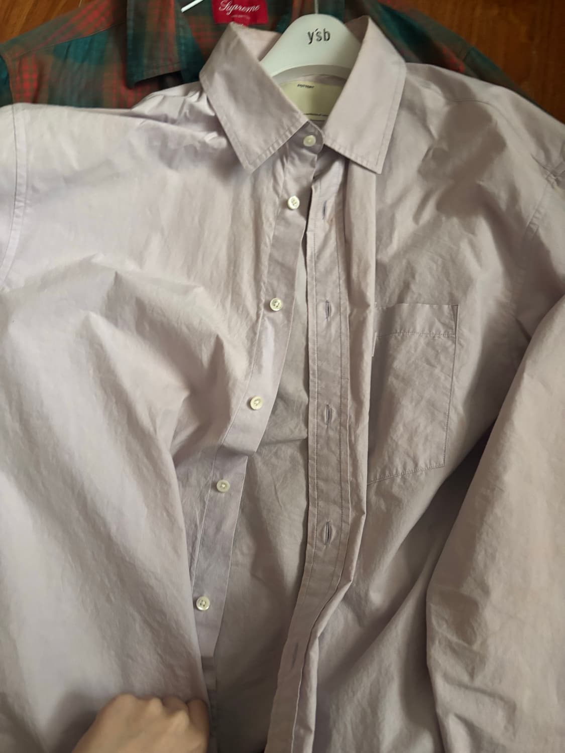 포터리 라벤더 셔츠 상품이미지1