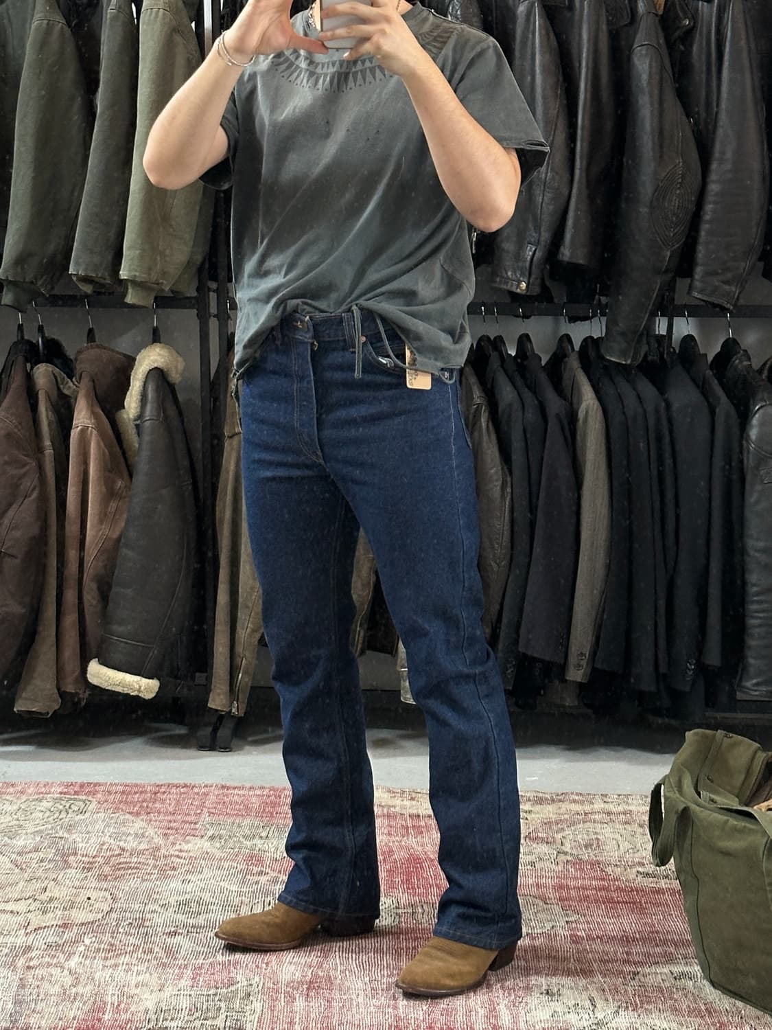 테코바스 죠니 스웨이드 웨스턴 부츠 카우보이 부츠 상품이미지9