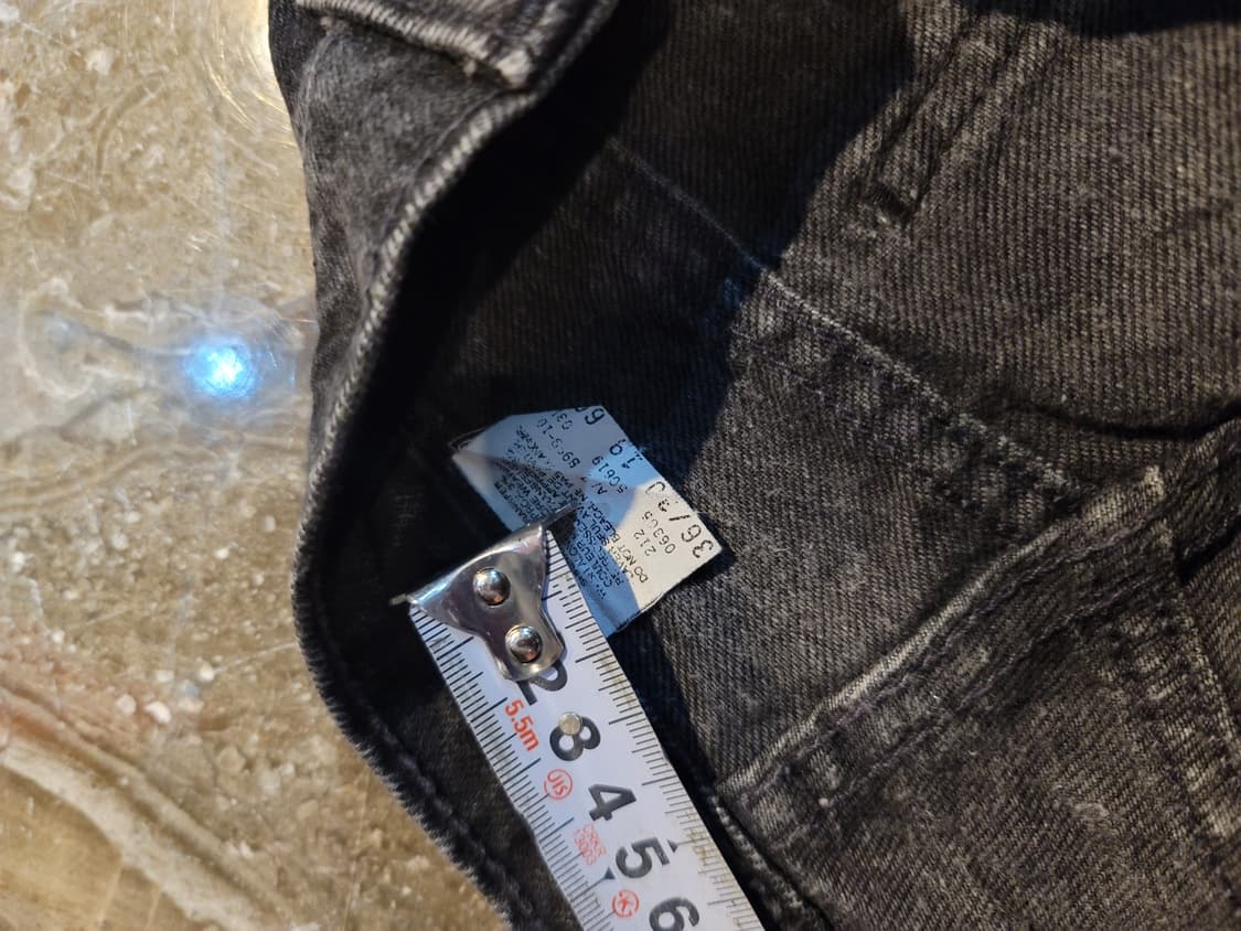 리바이스 흑청 오렌지탭 데님팬츠  상품이미지4