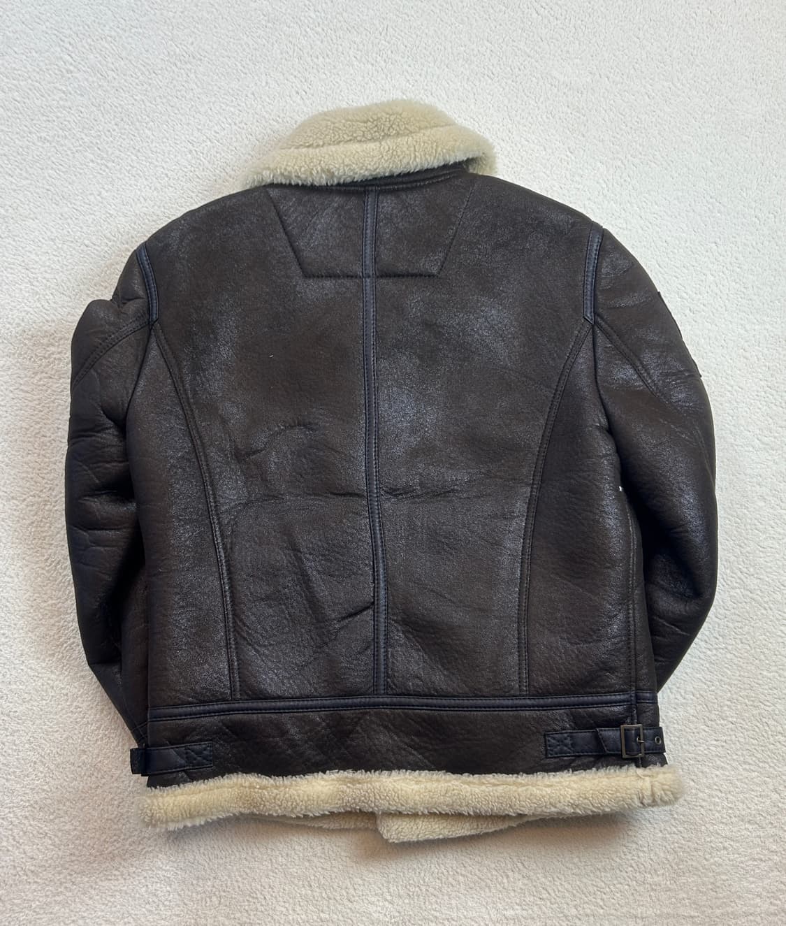 지프 패치 무스탕 상품이미지2