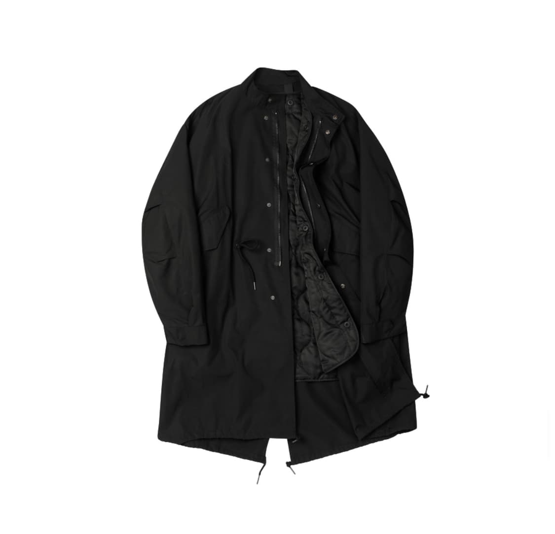 (새상품) 레더리 야상 M-65 피쉬테일 오버핏 롱파카 상품이미지1