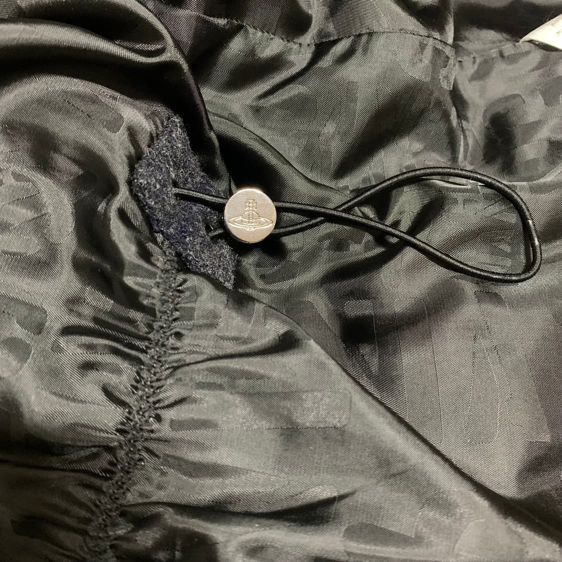 vivienne westwood체크 넥워머 디테일 패딩 상품이미지5