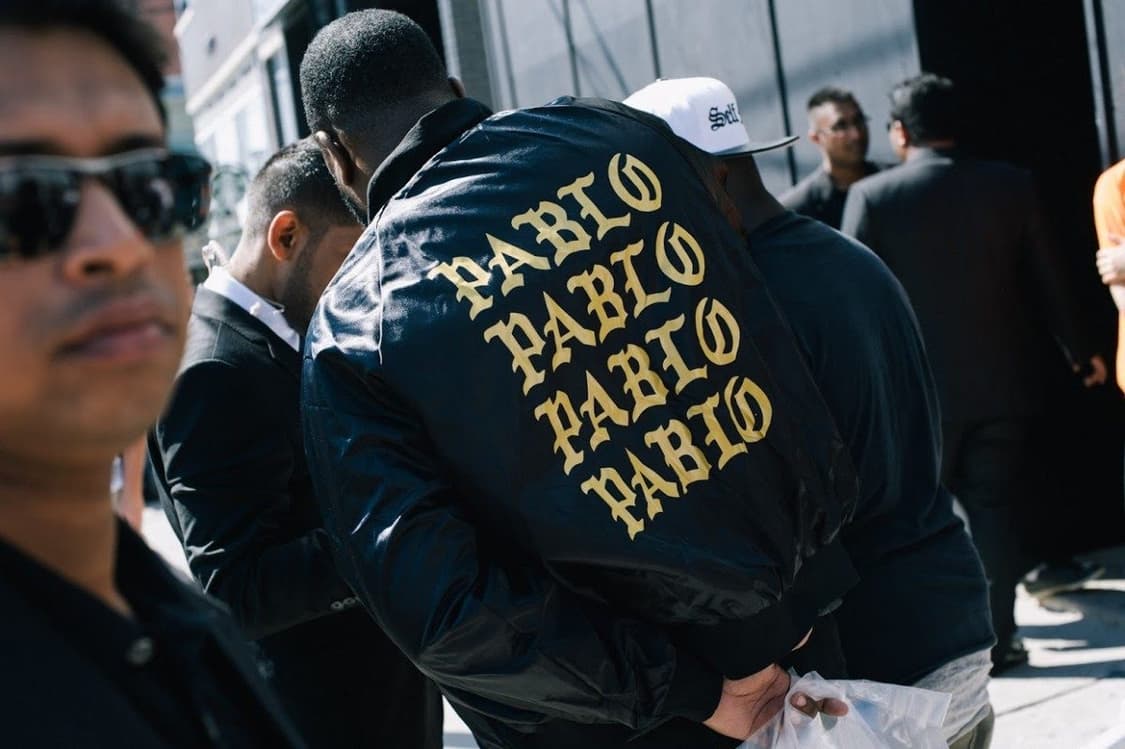 2016 Life of Pablo tour satin jacket 상품이미지1