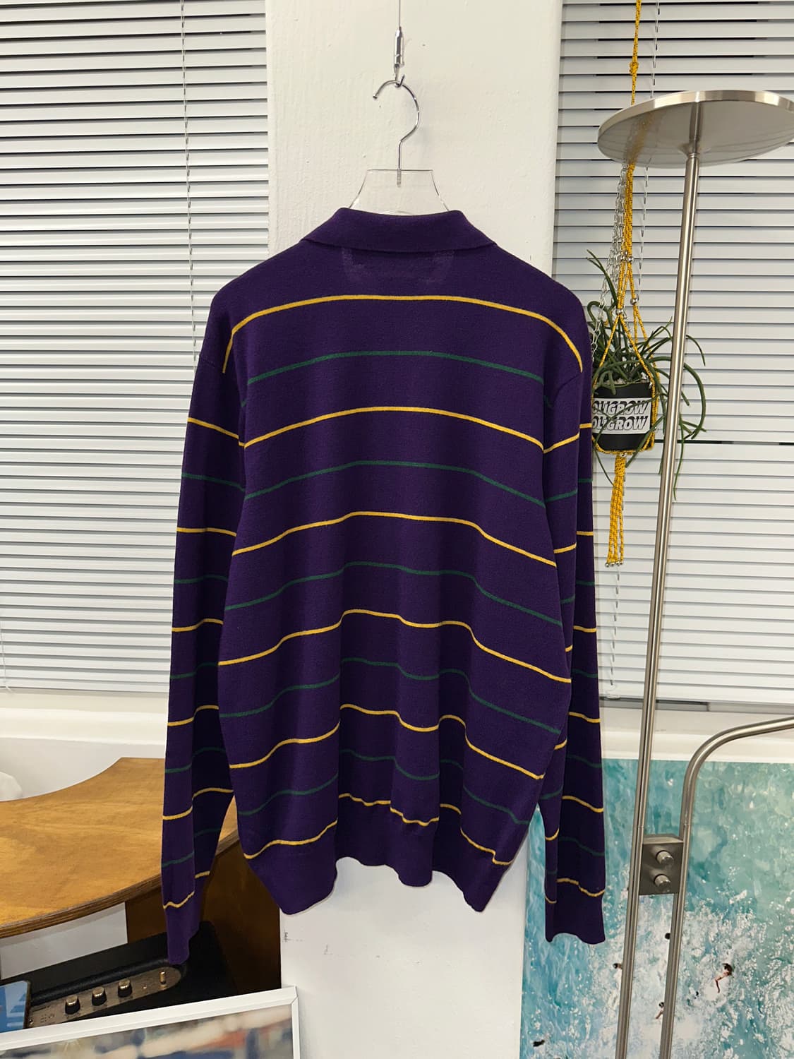 폴로 랄프로렌 스트라이프 카라 니트  상품이미지3