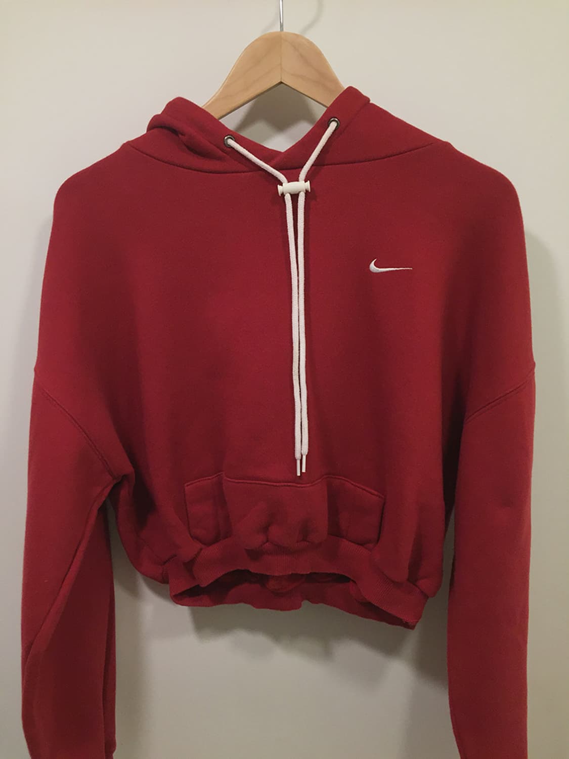 여성 나이키 크롭 후드티 100 상품이미지3