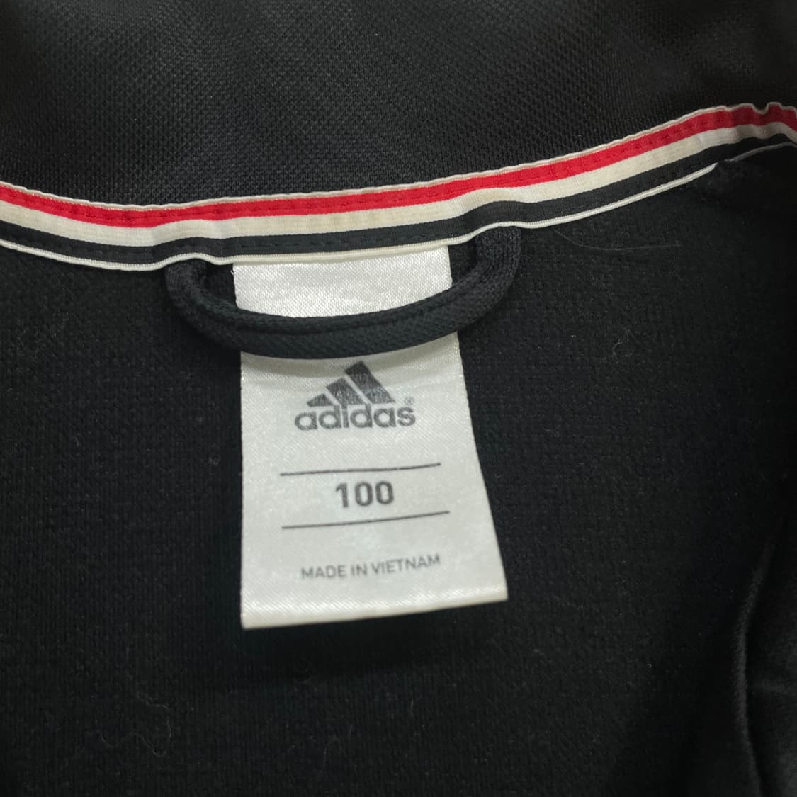 아디다스 맨체스터유나이티드 트랙탑 져지 블랙 레드 상품이미지4