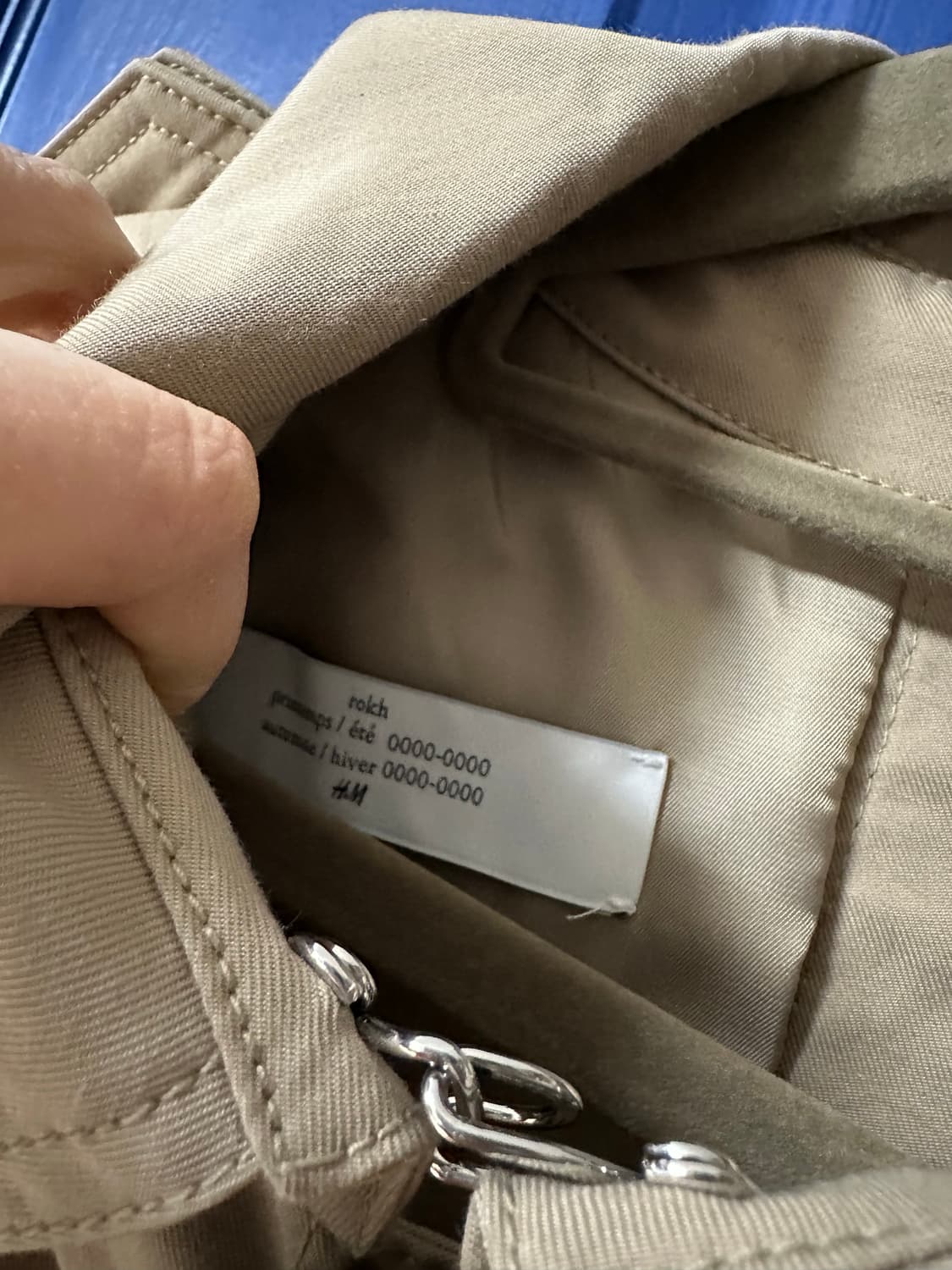 Rokh x h&m 트렌치코트 상품이미지3