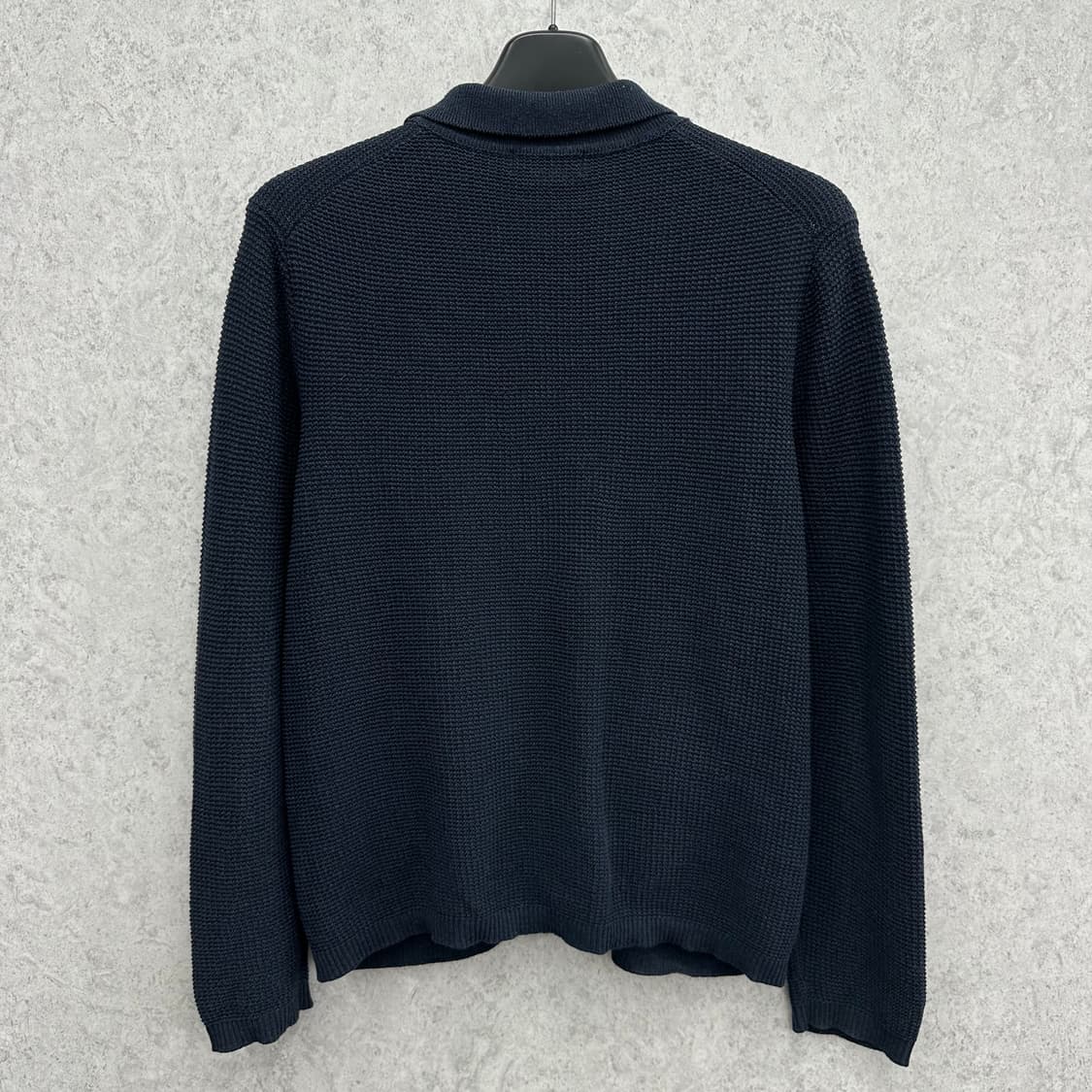 100 다니엘 크레뮤 남자 메쉬 니트 자켓 상품이미지2