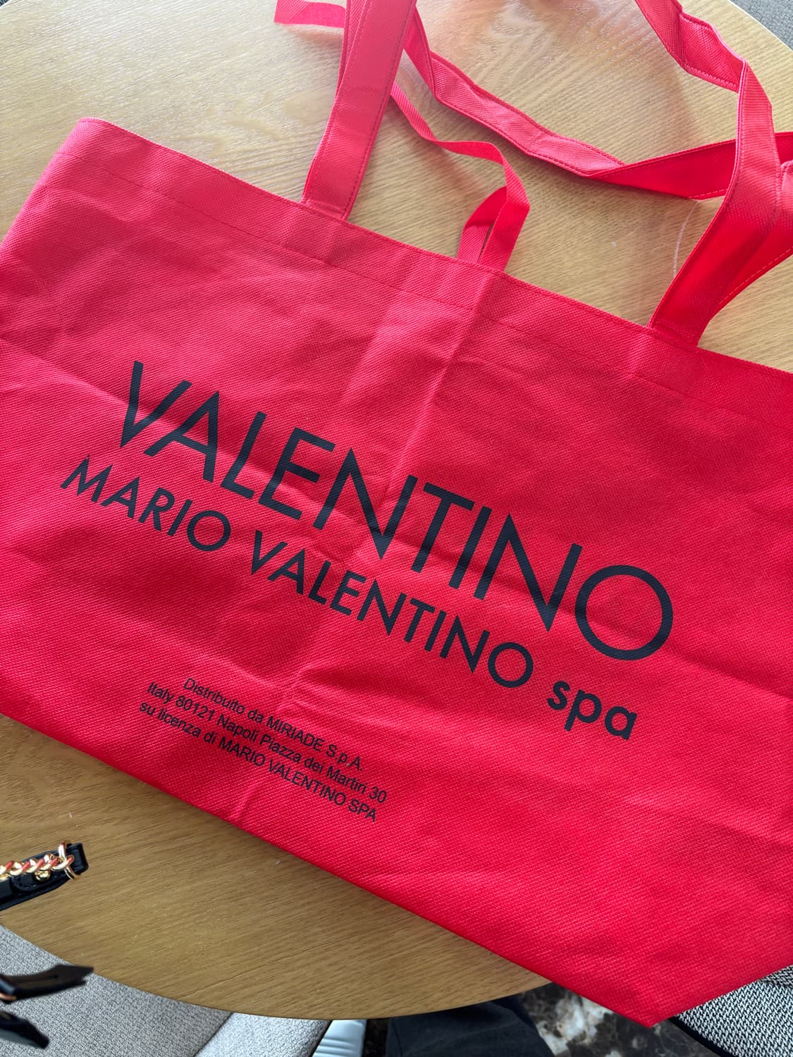 발렌티노 숄더백 에이다 체인 쇼퍼백 블랙 보부상 가방 발렌티노마리오 상품이미지5