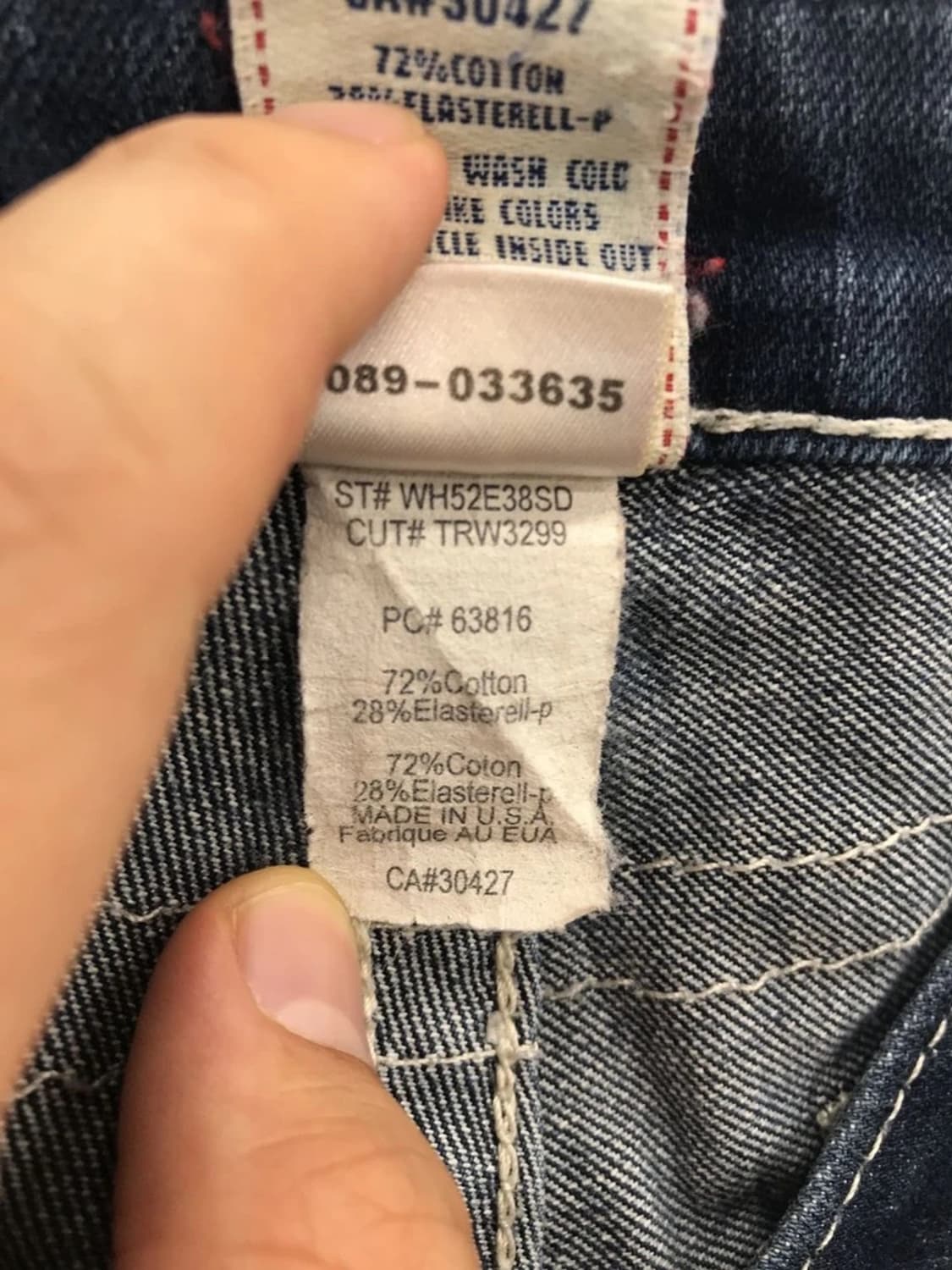 True Religion USA Skinny Jeans 상품이미지10