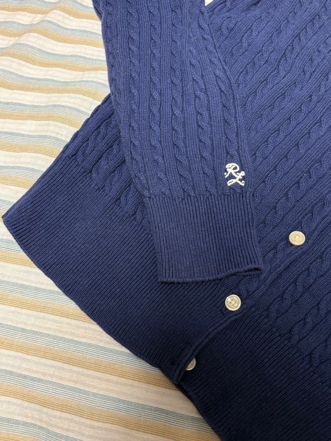 Polo Ralph Lauren 미니케이블 가디건 L 상품이미지3