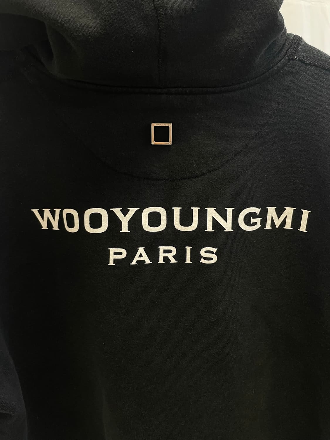 우영미 백로고 후드 티셔츠 [48] 상품이미지3