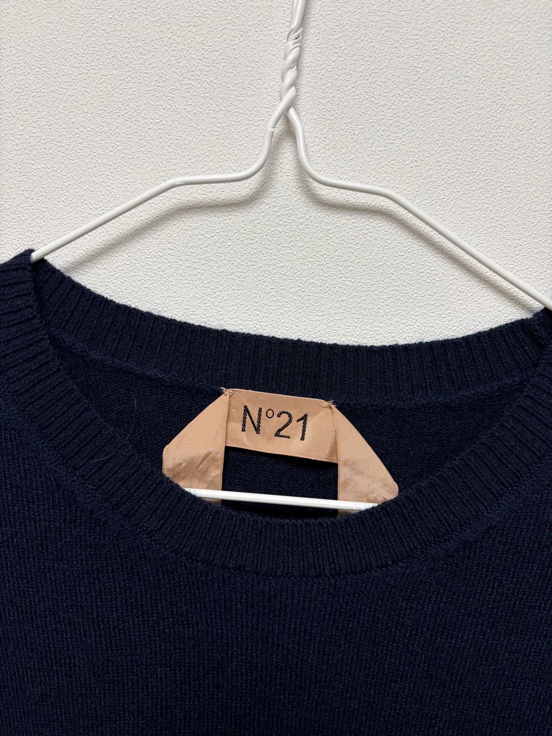 N21 넘버21 네이비 니트 상품이미지3