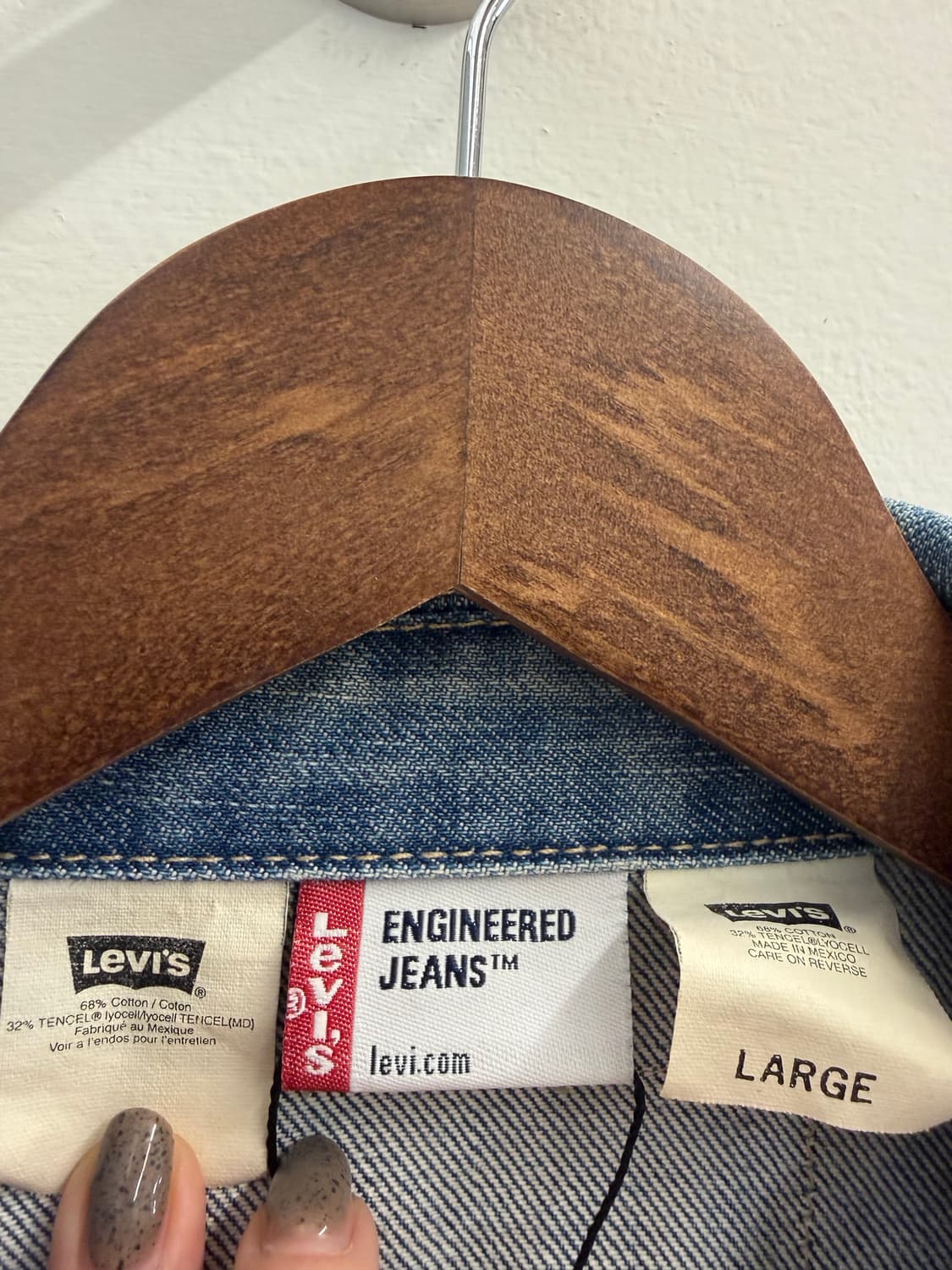 N7. 리바이스 엔지니어드 청자켓 데님자켓 상품이미지2