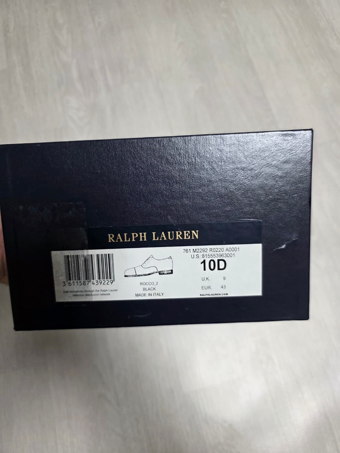 랄프로렌 남성화 UK9 EUR43 사이즈 상품이미지9