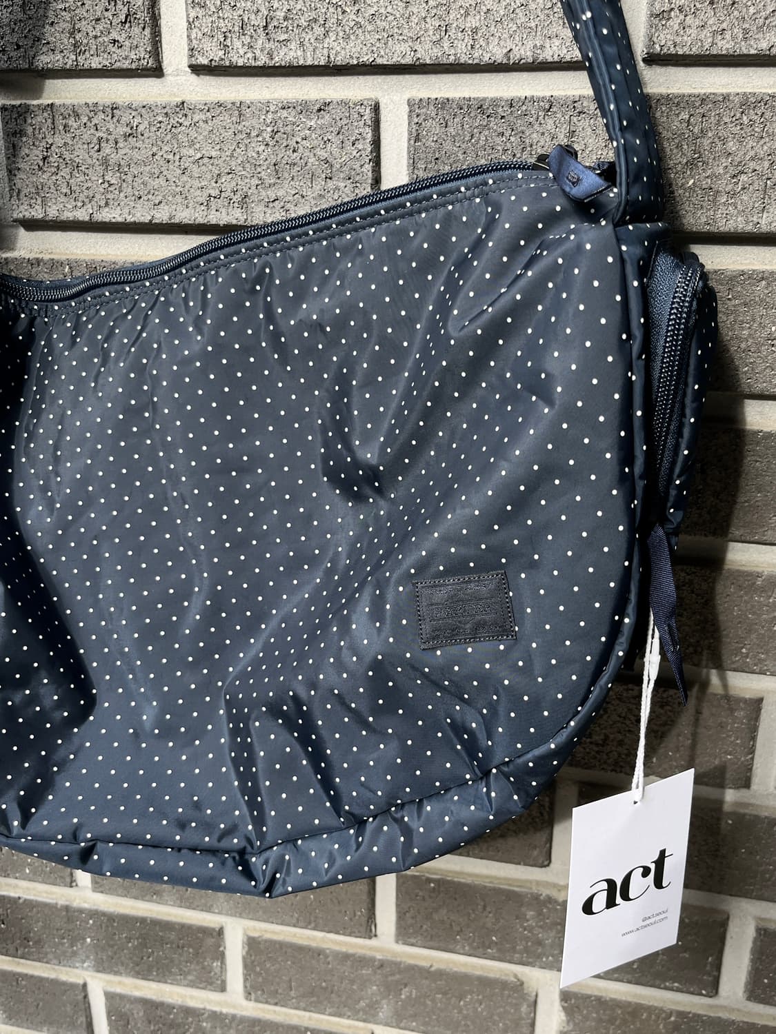 Porter 포터 도트 호보백 네이비 상품이미지1