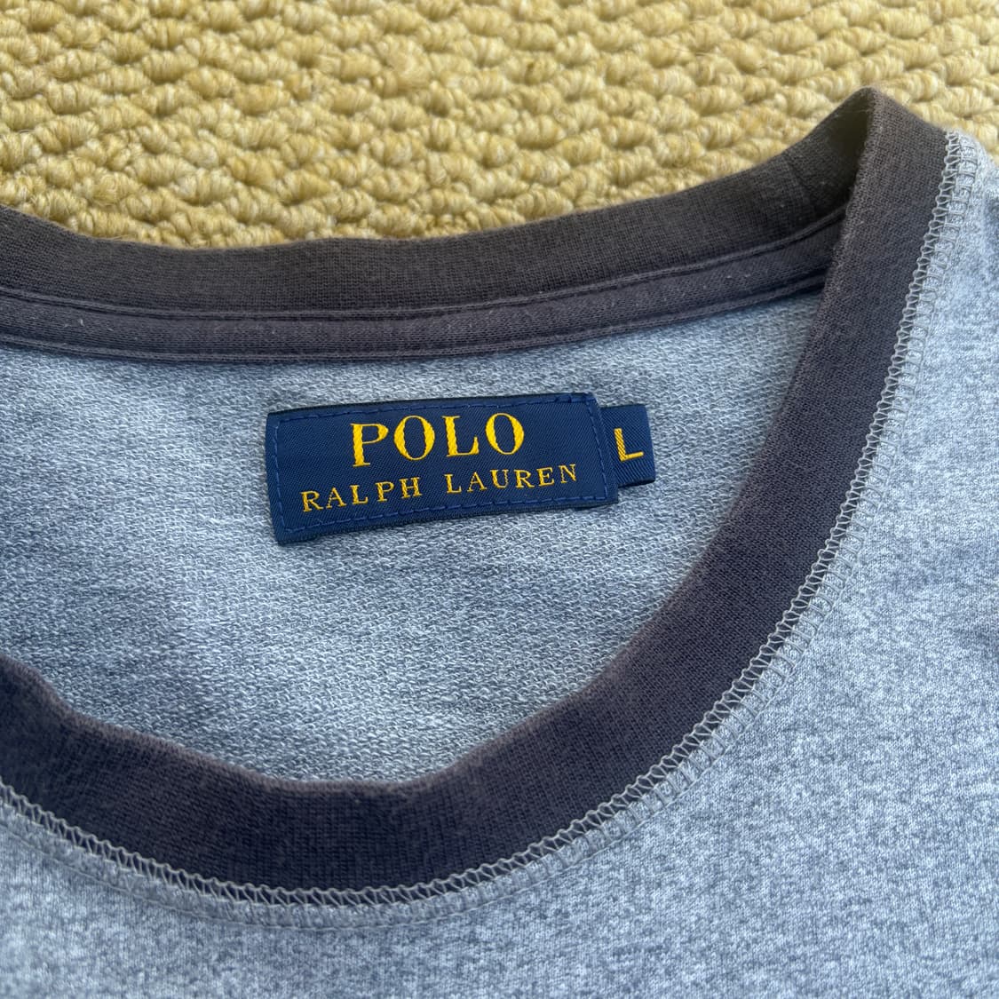 일본판)폴로 랄프로렌 라운드 반팔 티셔츠 상품이미지4