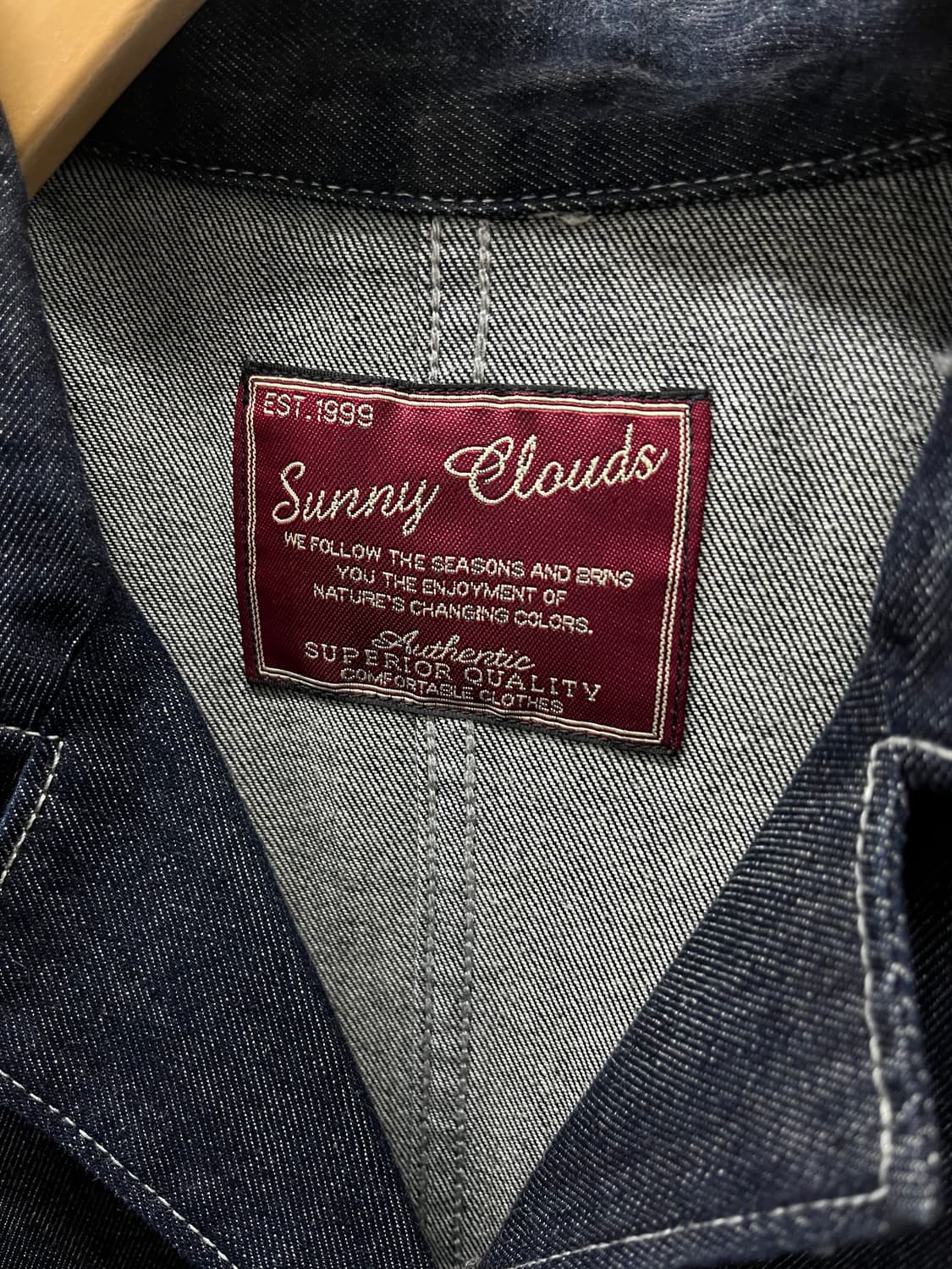 Sunny Clouds denim coat 상품이미지8