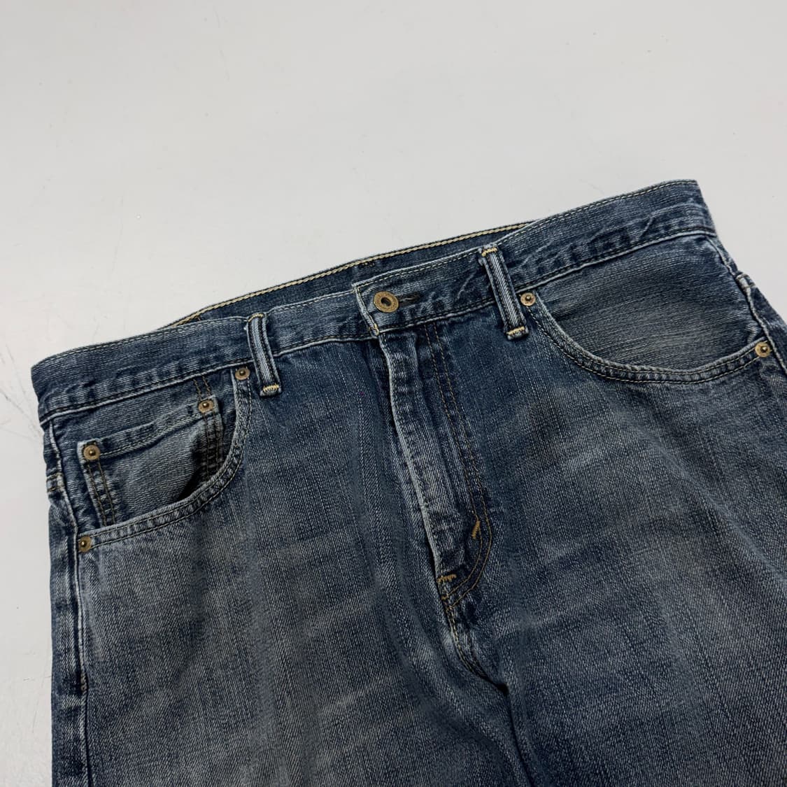 리바이스 569 새깅 워싱 와이드 스케이터 데님팬츠 상품이미지4