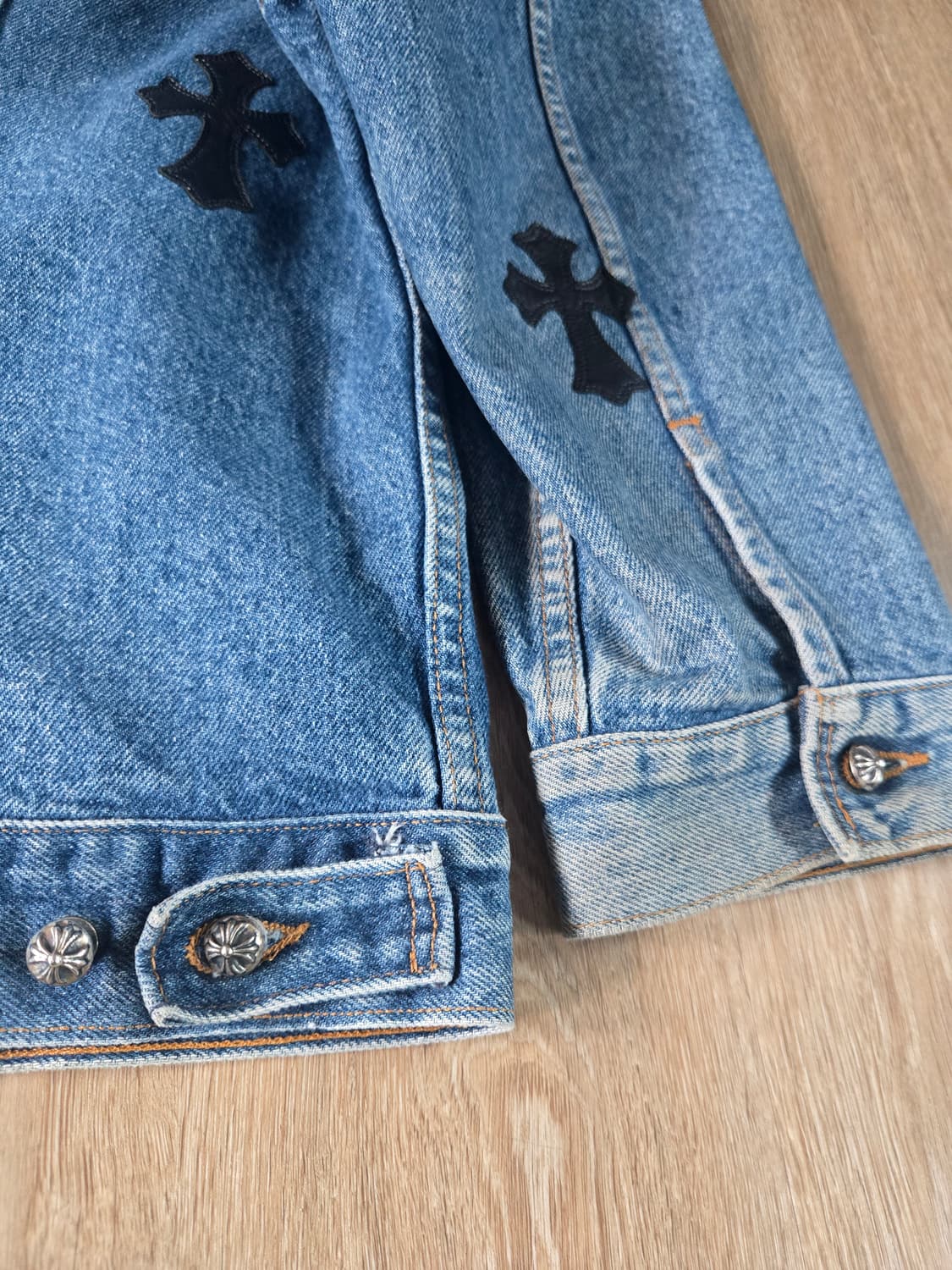 크롬하츠X리바이스 커스텀 데님자켓 상품이미지8