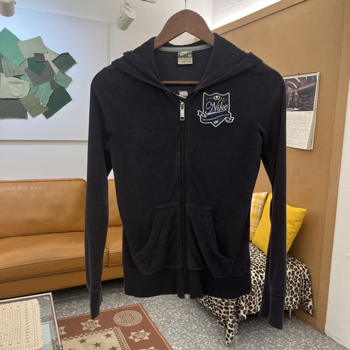 나이키 Y2K 레트로 키치 딱붙핏 후드집업 M C10460 상품이미지3