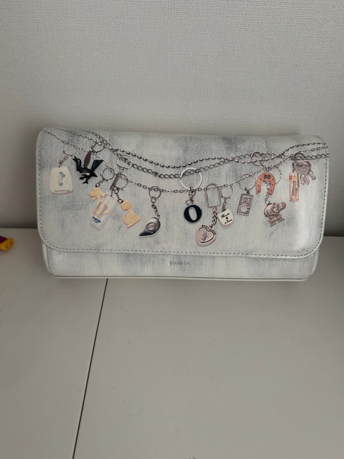 Stand oil Butter Bag• 버터백 / 그래픽 데님 상품이미지2