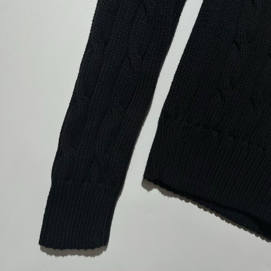 폴로 랄프로렌 케이블 V넥 니트 (신형QR) 상품이미지6