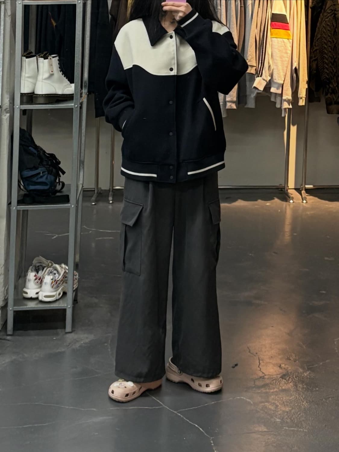 엘무드 웨이비 바시티자켓 A2949 상품이미지1