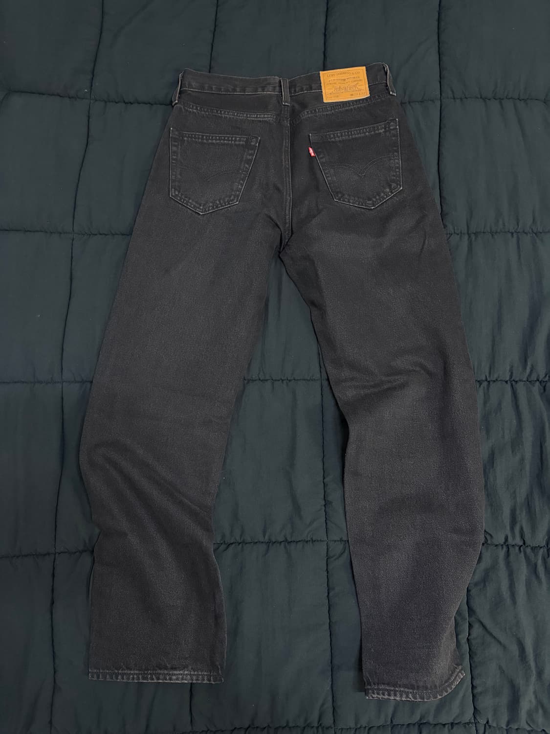 리바이스 568 루즈 스트레이트 진 블랙 상품이미지3