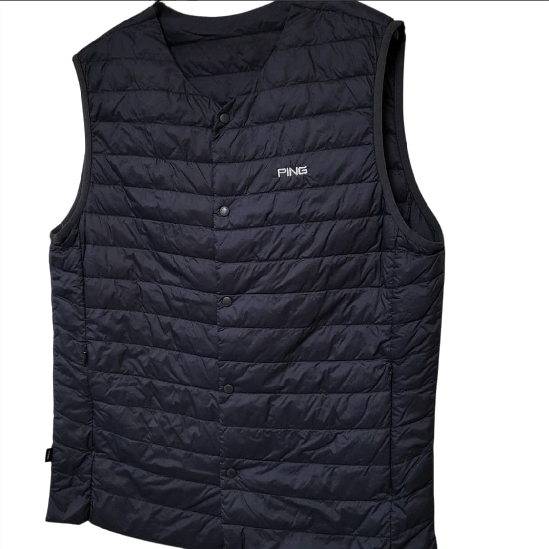 골프웨어 경량패딩조끼 PING핑 100 구스다운 거위털 상품이미지2