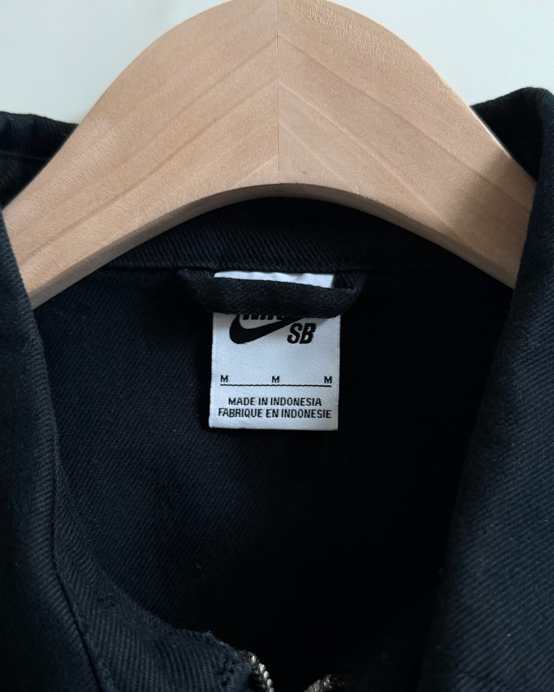 Nike 나이키 SB 스우시 블랙컬러 코튼 자켓 상품이미지8