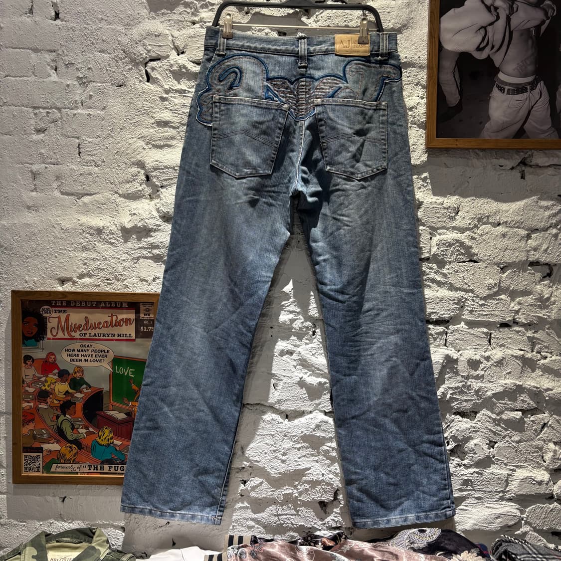 아르마니 진스 빈티지 데님팬츠 상품이미지1