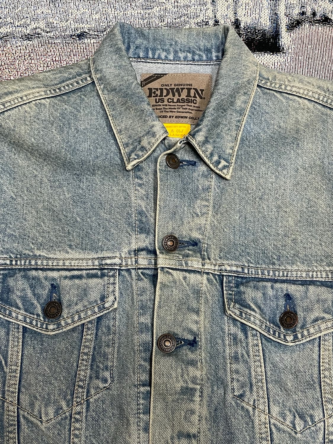 EDWIN US CLASSIC Denim Jacket 상품이미지2