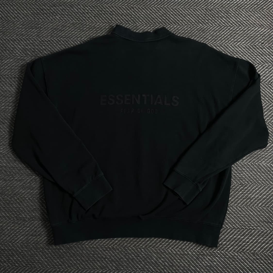 피어오브갓 에센셜 박시핏 롱슬리브 블랙y 3774 상품이미지2