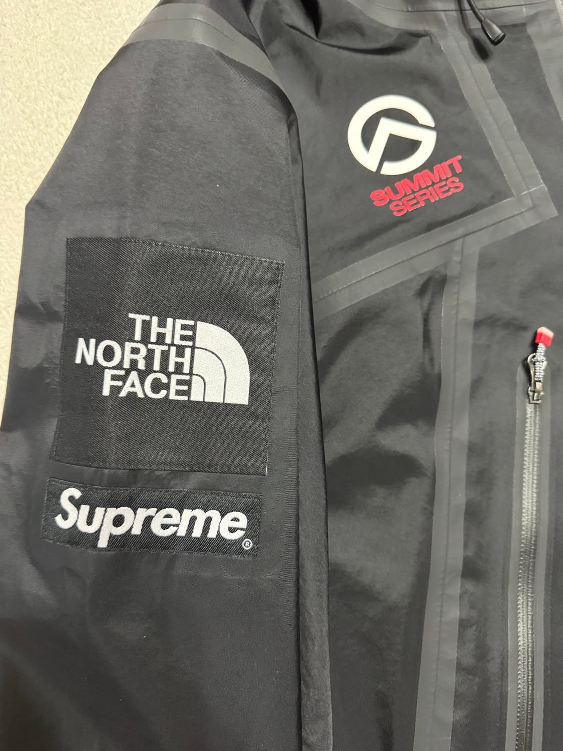 슈프림 노스페이스 서밋 아우터 테이프 심 자켓 블랙 M 상품이미지3